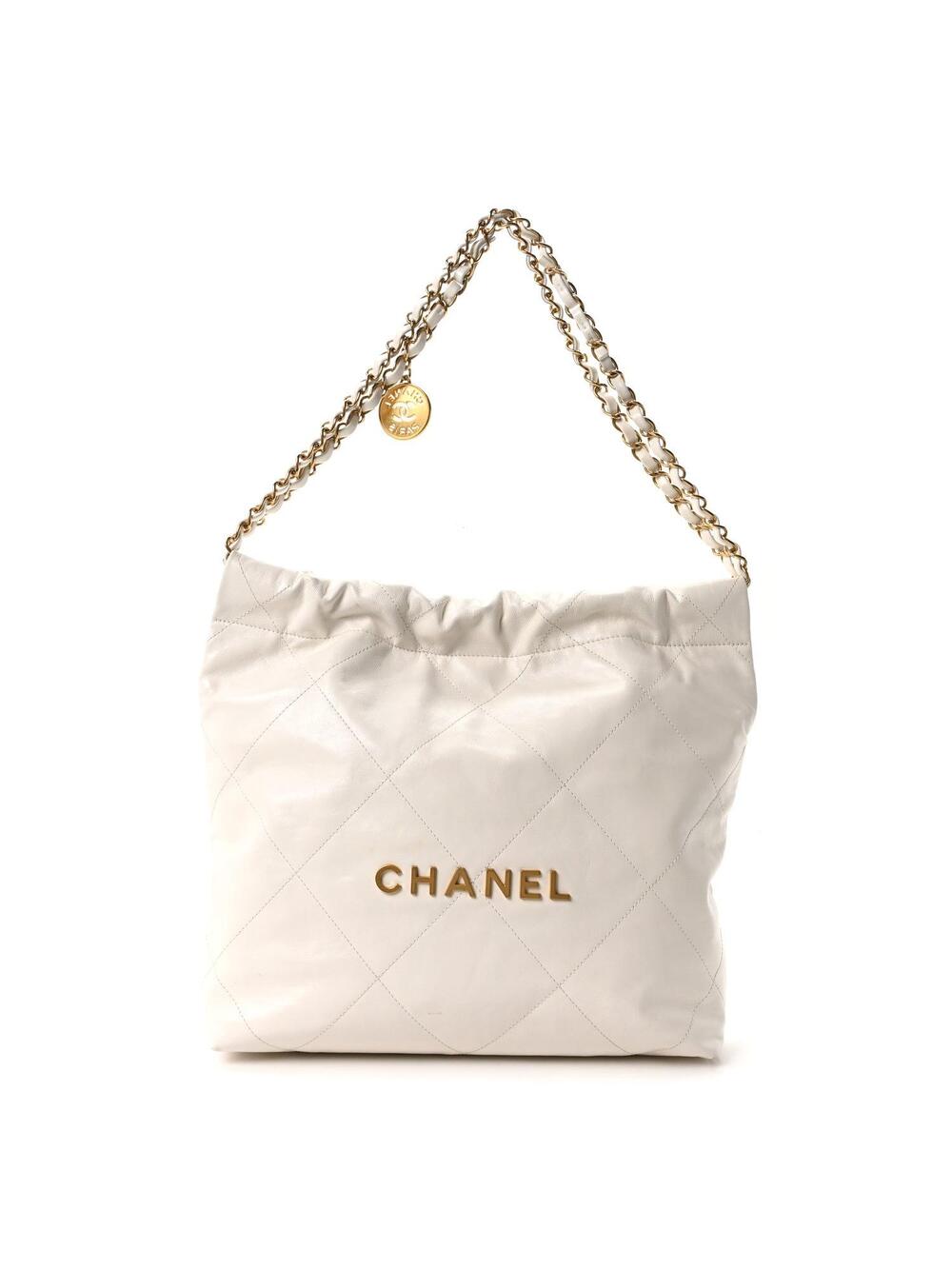Shiny Calfskin Quilted Small Chanel 22 #277272C49B